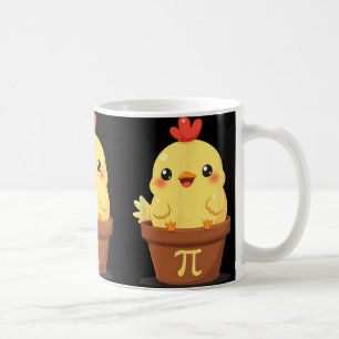 Funny Chicken Pot Pi Day Pie Math Teachers Lover 3 Coffee Mug