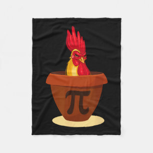 Funny Chicken Pot Pie - Chicken Pi Day 2019 Shirt Fleece Blanket