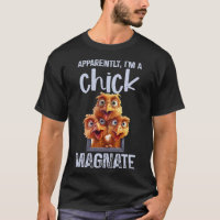 Funny Chicken Pun, Backyard Chick Magnate Farmer