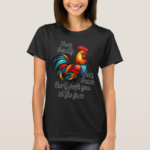 Funny Chicken Quote  T-Shirt