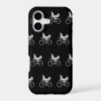 Funny Chicken Riding Bike Cyclist Cute Animal Love