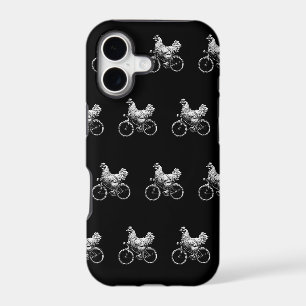 Funny Chicken Riding Bike Cyclist Cute Animal Love