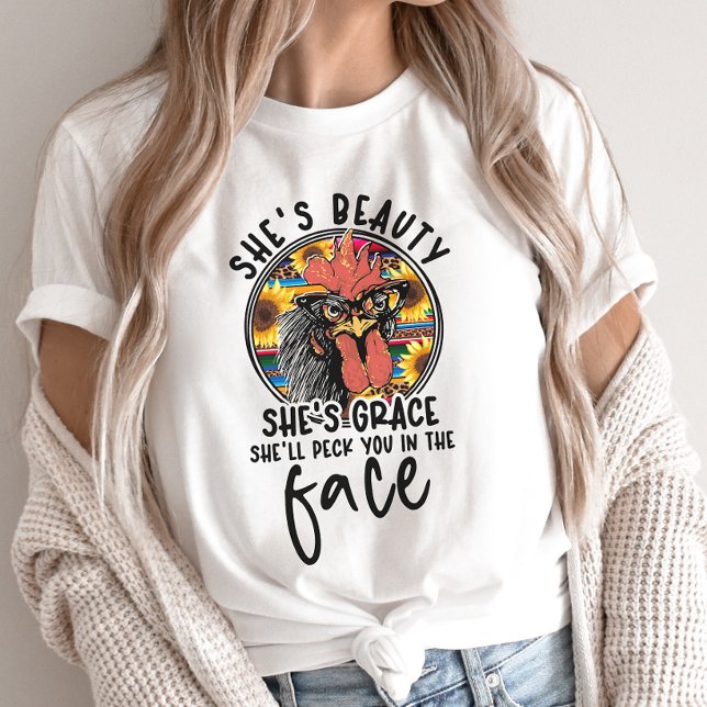 Funny Chicken Shirt, Crazy Chicken T-Shirt (Creator Uploaded)