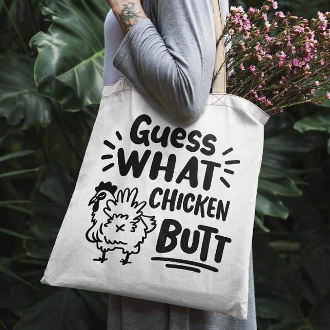 Funny Chicken  Tote Bag (Creator Uploaded)