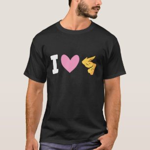Funny Chicken Wing Lover Fast Food I Love Chicken T-Shirt