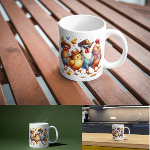 Funny Chickens for her chicken lover Coffee Mug