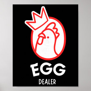 Funny Chickens Roosters Farmers Country Fashion Poster