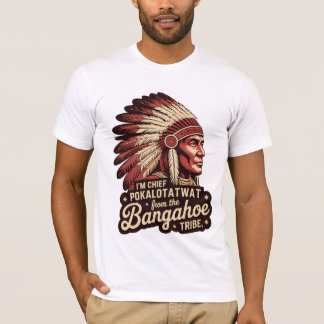 Funny Chief Tribal Parody Shirt Graphic