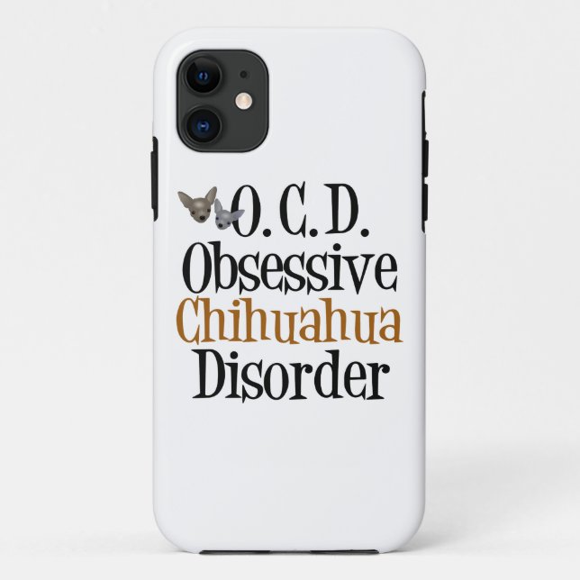 Funny Chihuahua Case-Mate iPhone Case (Back)