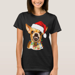 Funny Chihuahua Christmas Shirt For Dog Lovers Wom