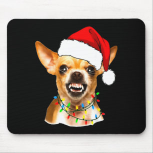 Funny Chihuahua Christmas Shirt For Dog Lovers Wom Mouse Pad