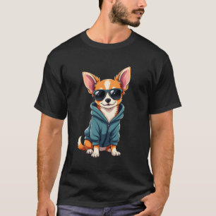 Funny Chihuahua Dog Easily Distracted By Large Dog T-Shirt