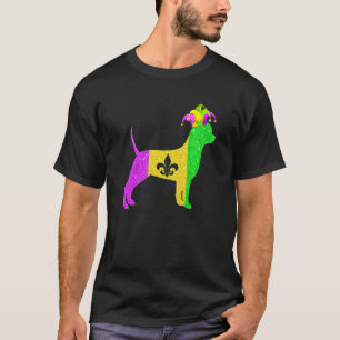 Funny Chihuahua Dog Lover Mardi Gras Carnival Part T-Shirt