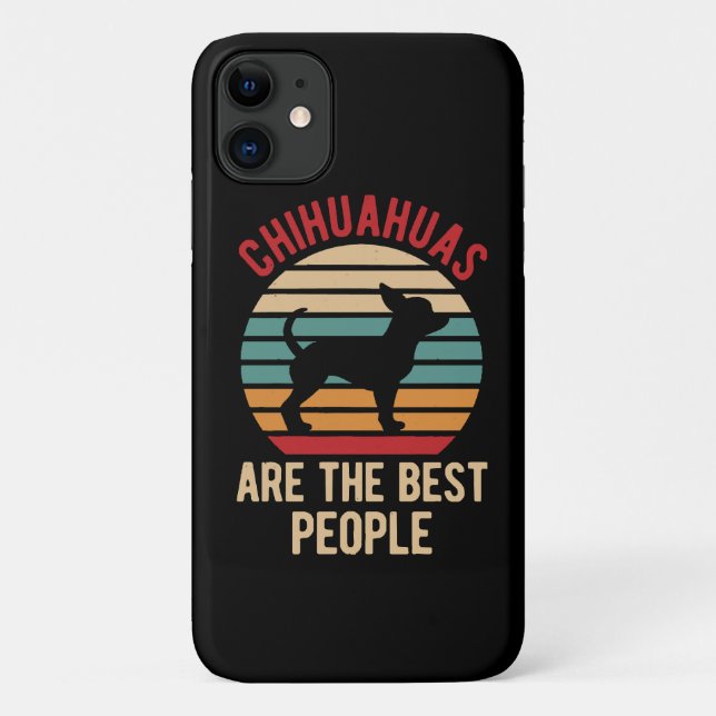 Funny Chihuahua Dogs Gift Case-Mate iPhone Case (Back)