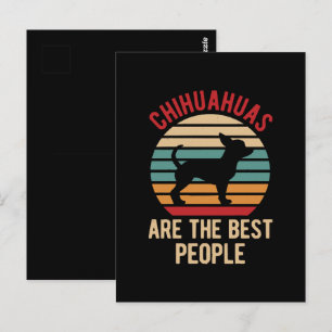 Funny Chihuahua Dogs Gift Postcard