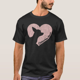 Funny Chihuahua Mama Mom Dog Valentine's Mother's T-Shirt