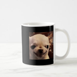 Funny Chihuahua Meme Smug Smile Dog Humour Design Coffee Mug