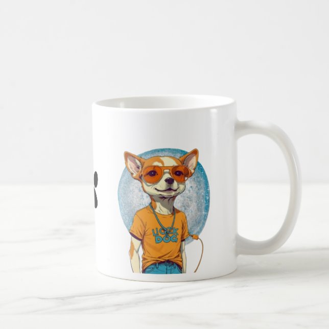 Funny Chihuahua Mug – Cool Dog Lover Gift (Right)