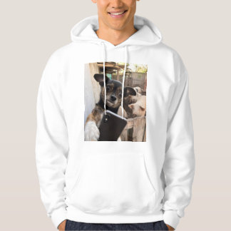 Funny Chihuahua Selfie Farm Hoodie
