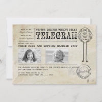 Funny Childhood Photos | Save the Date Telegram