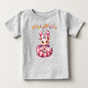 Funny Childish Halloween Monster Toddler Baby T-Sh Baby T-Shirt