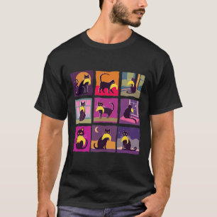 Funny Childless Cat Lady With Trump Hair T-Shirt