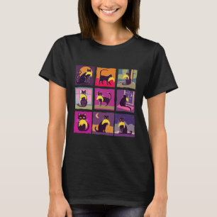 Funny Childless Cat Lady With Trump Hair T-Shirt