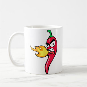 Funny Chilli Pepper Hot Habanero Hug Ghost Pepper Coffee Mug