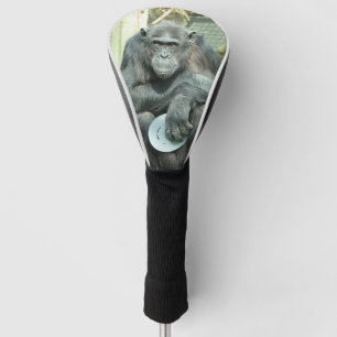 FUNNY CHIMPANZEE GOLF HEAD COVER