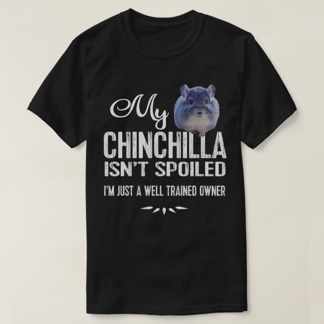 Funny Chinchilla  T-Shirt (Design Front)