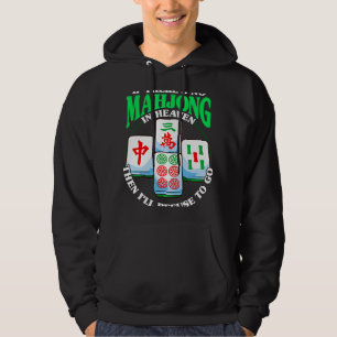 Funny Chinese Mahjong Tile Game Hoodie