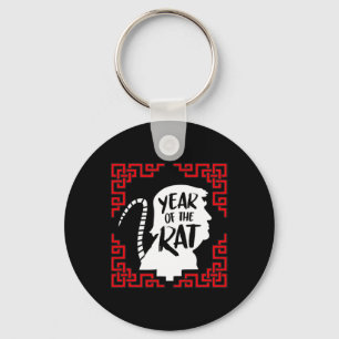 Funny Chinese New Year Shirt Year Of The Rat Anti Key Ring