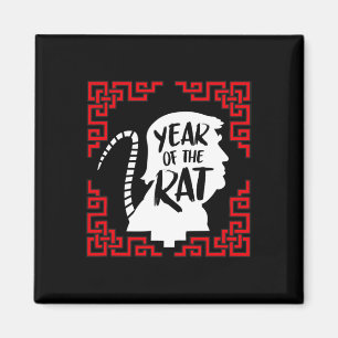 Funny Chinese New Year Shirt Year Of The Rat Anti Magnet