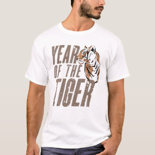 Funny Chinese Tiger Outfit Happy Chinese New Year T-Shirt