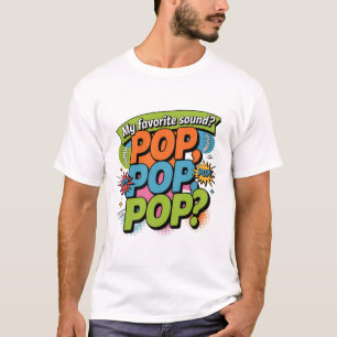 Funny Chiropractor Pop Sound Gift T-Shirt