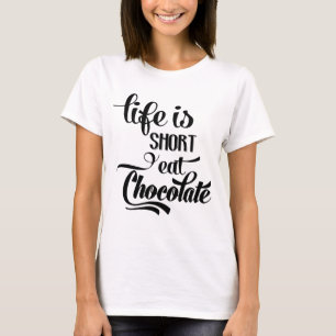 Funny Chocolate Addict Chocolate Lover Candy Bar T-Shirt