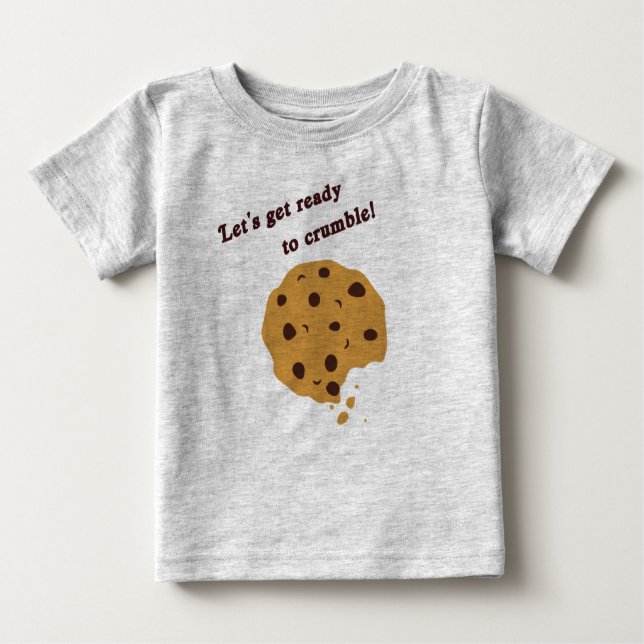 Funny Chocolate Chip Cookie T-Shirt (Front)