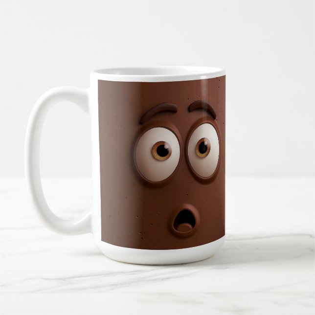 Funny Chocolate Lovers Gift Funny Mug (Left)