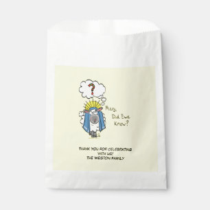 Funny Christian Christmas Cute Sheep Cartoon Favour Bag