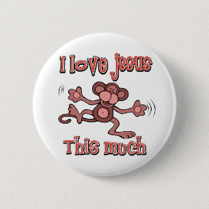 Funny Christian design 6 Cm Round Badge