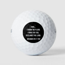 Funny Christian Golf Ball for Dad | Christian Gift