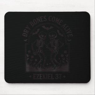 Funny Christian Halloween Dry Bones Come Alive Jes Mouse Pad