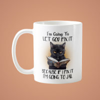 Funny Christian Let God Fix It Cat