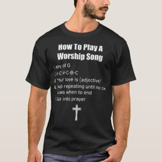 Funny Christian Music  T-Shirt