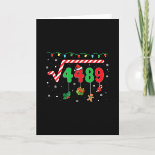Funny Christmas 6 7 Math Teacher 67 Meme Square Ro Card
