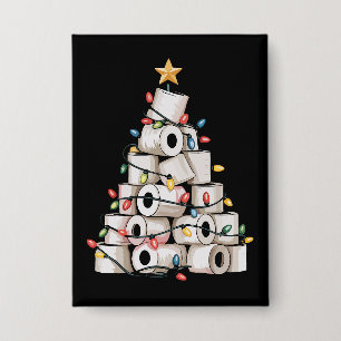 Funny Christmas Bathroom Toilet Paper Tree Humour