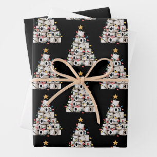 Funny Christmas Bathroom Toilet Paper Tree Humour