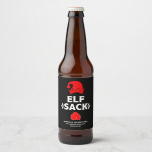 Funny Christmas Beer Labels