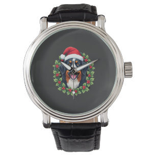 Funny Christmas Bernese Mountain Dog Tank Top Watch
