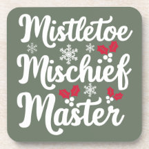 Funny Christmas Beverage Coaster